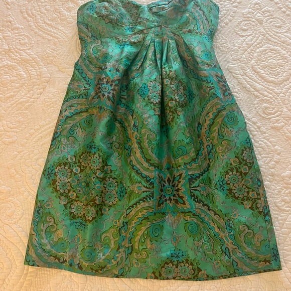 Jcrew Strapless Cocktail Dress - Picture 3 of 4